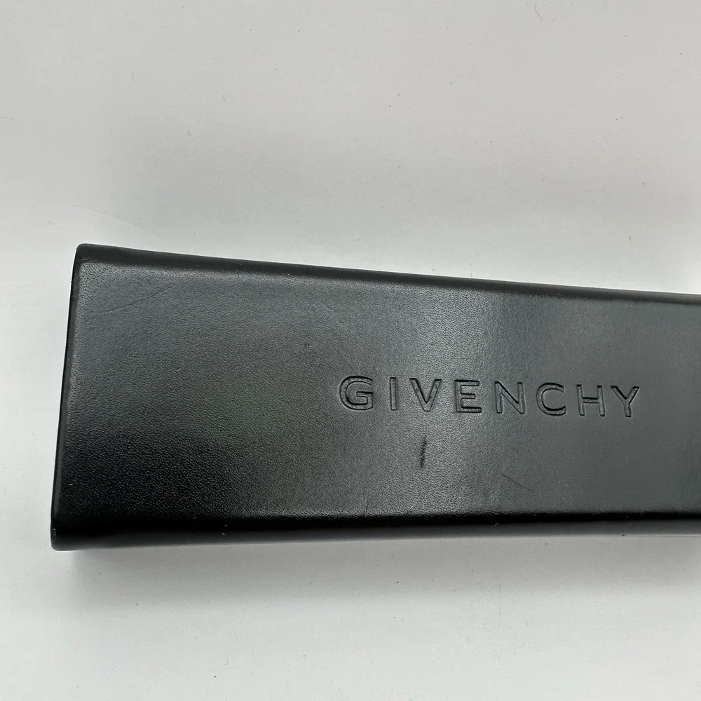 GIVENCHY BLACK SUNGLASSES Flip Top Magnetic CASE ONLY Designer Luxury Summer